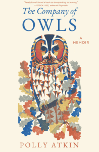 cover of the book with an artistically rendered owl