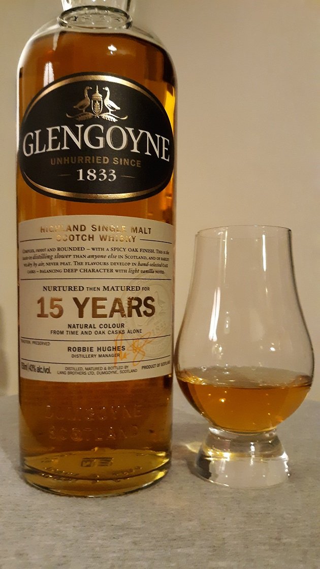 “The Valley of the Wild Geese” Glengoyne 15 Year Old Highland Single