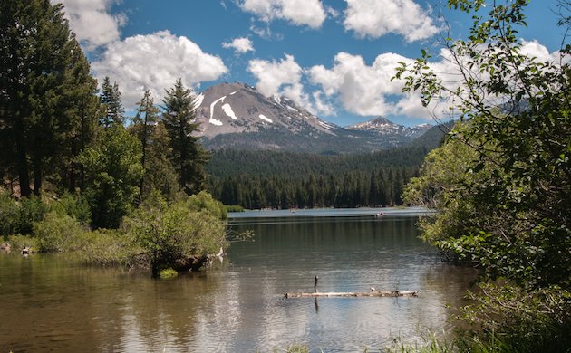 Mount Lassen and Manzanita Lake