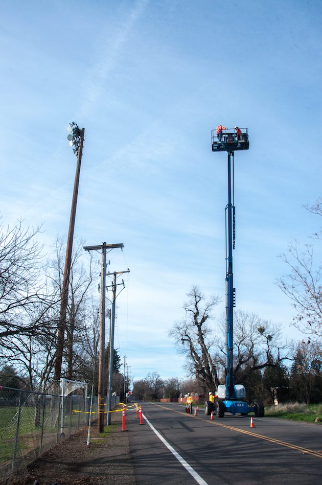 Osprey Nesting Platform Installed