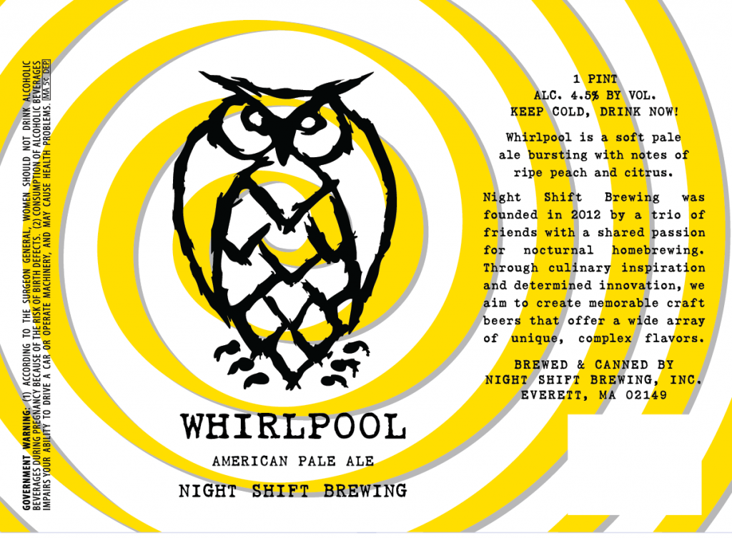 Night Shift Brewing: Whirlpool American Pale Ale - 10,000 Birds