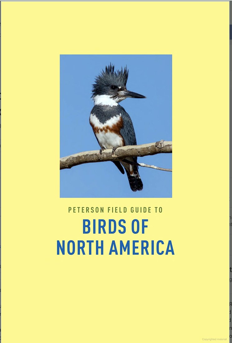 Peterson Field Guide to Birds of North America, Second Edition: A Field